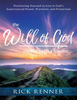 Rick Renner - The Will of God_ The Key to Your Success (2).epub